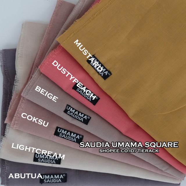 62 Aneka Warna Jilbab Saudia 