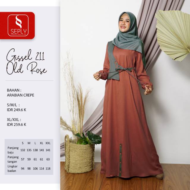 GAMIS SEPLY GISSEL 211 / GAMIS SEPLY DEWASA