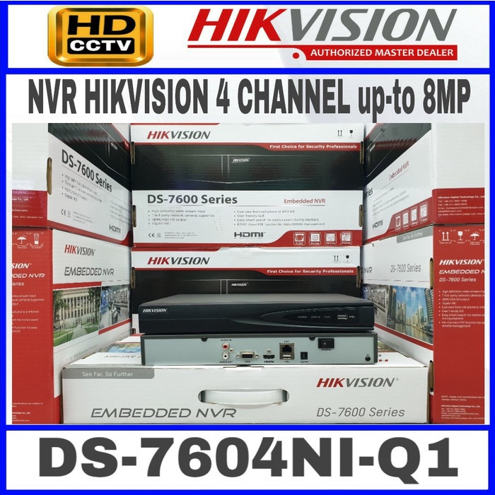 PAKET CCTV IP CAMERA HIKVISION 2MP 4 KAMERA HDD 500GB SIAP PASANG