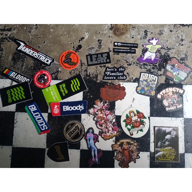 

Sticker / stiker original brand (official store)