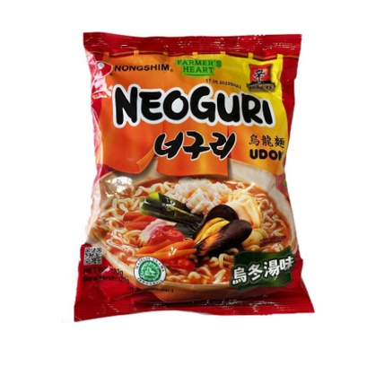 Neoguri Nongshim Mie Instan Korea 120 gr