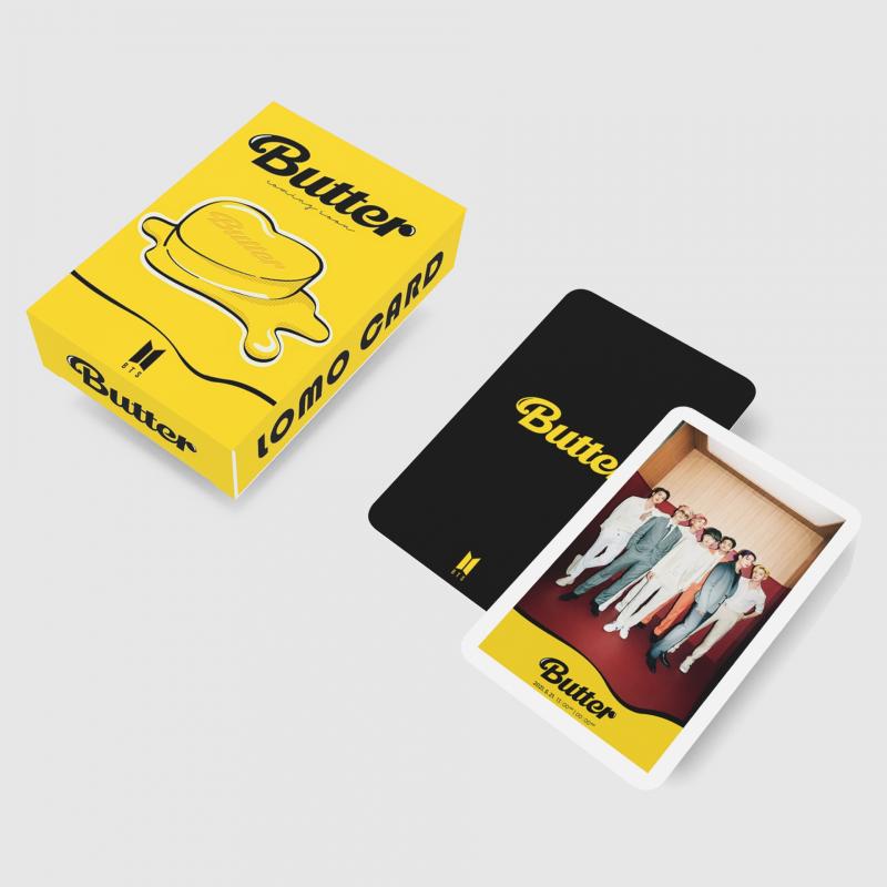 55pcs / Set Kartu Foto Album BTS Butter LOMO HD