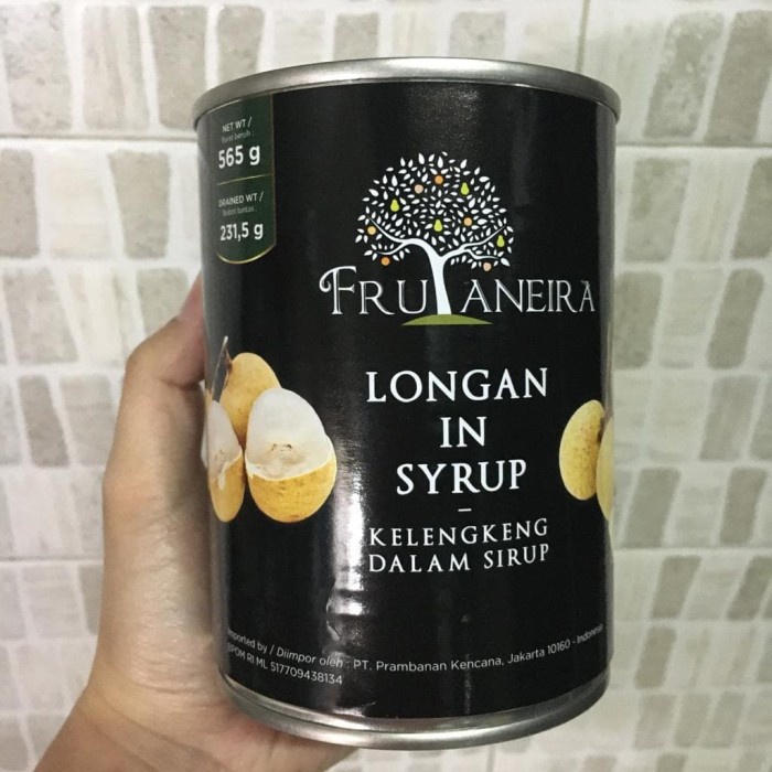 

Kalengbuah- Frutaneira Longan In Syrup 565G -Buah-Kaleng.