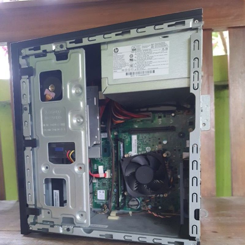 Cpu Hp core i3 6100T ram 4gb ddr4 hardisk 1tb siap pakai internet