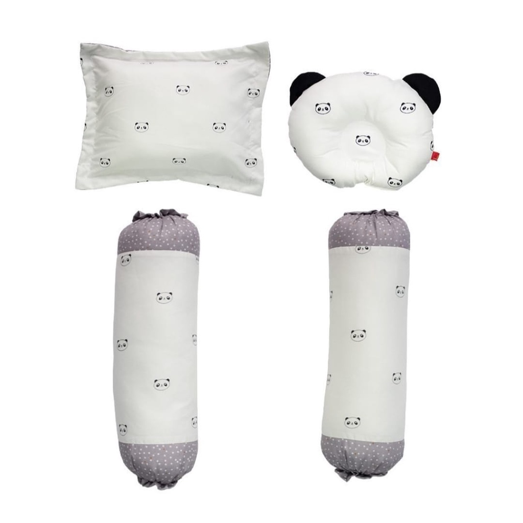 SALE Omiland Bantal Guling Set Peang Series Panda OWB1142