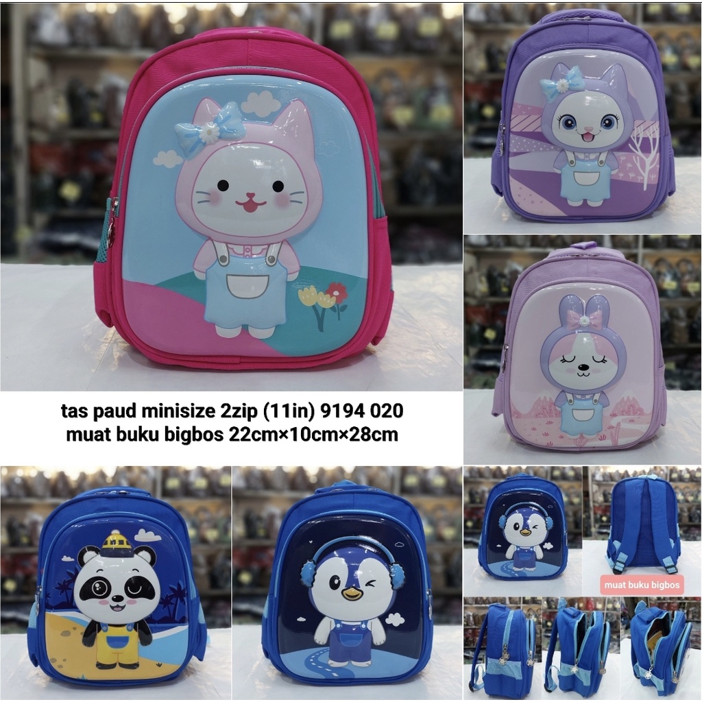 Tas ransel import pg paud unik dan lucu anak laki anak perempuan