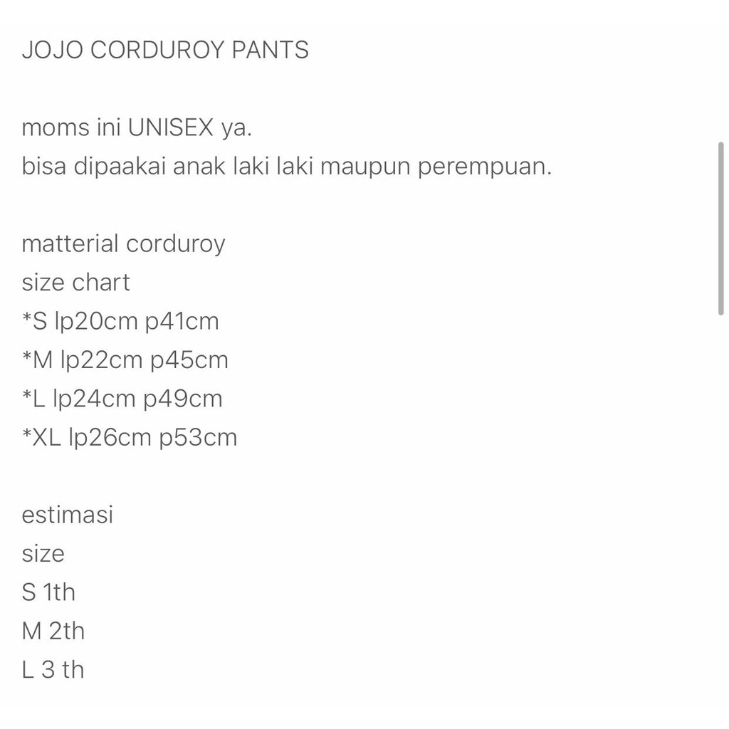 Babygiggles - Andreeanna Jojo Corduroy Pants