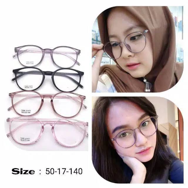 FRAME KACAMATA MURAH OVAL LENTUR