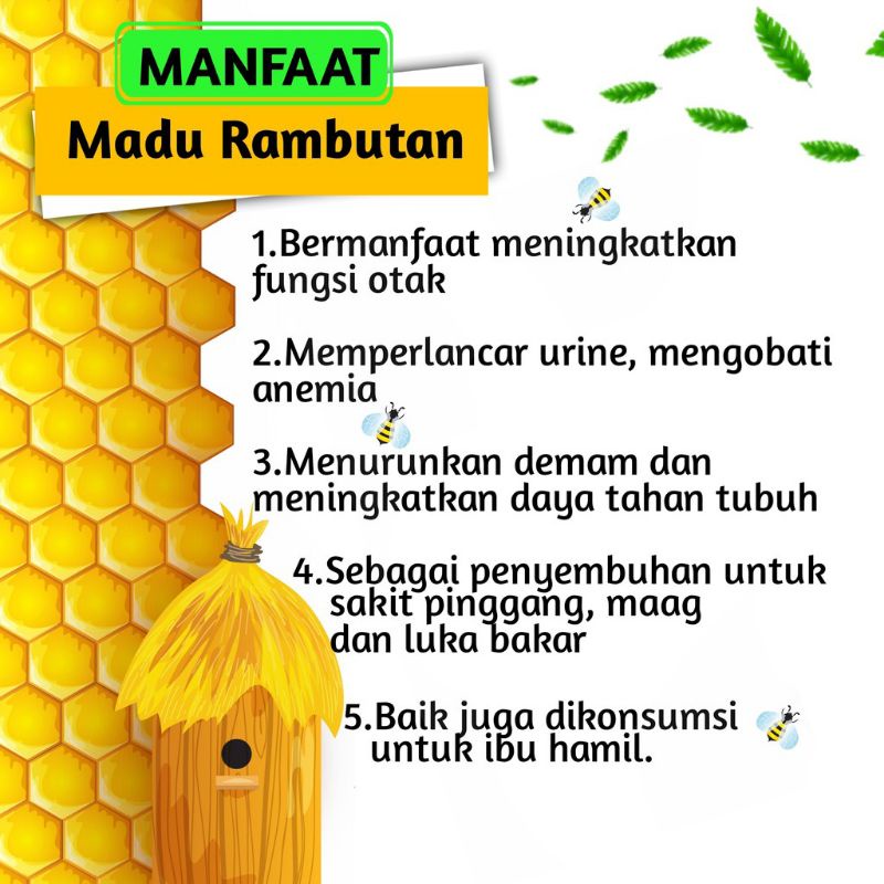 Madu murni grade A madu omah tawon raw honey 1 Liter