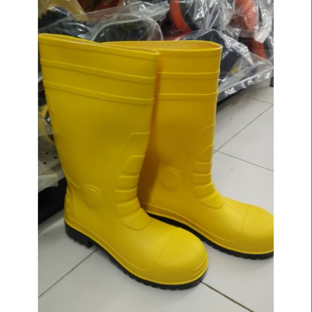 Safety boots karet krisbow kuning