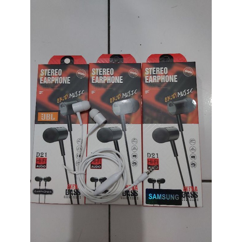 Headset Extra Bass D21