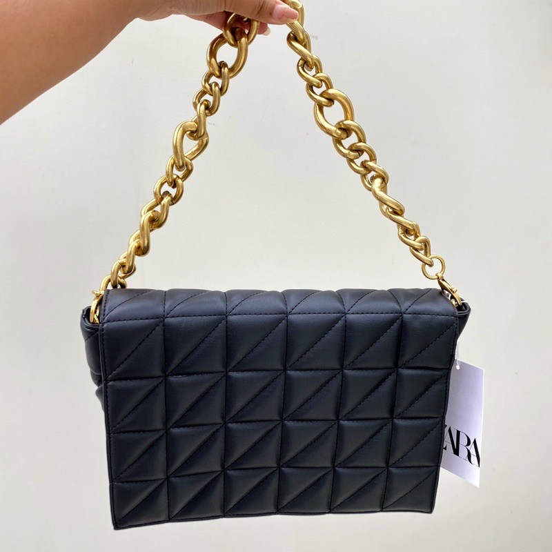 ZR New Quilted Chain Shoulder Bag