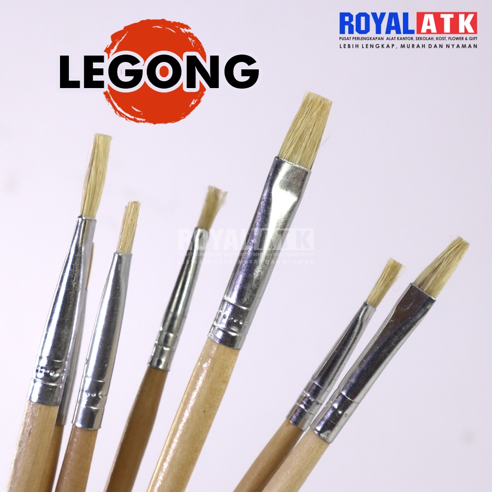 

kuas lukis Legong 579 Flat art brush