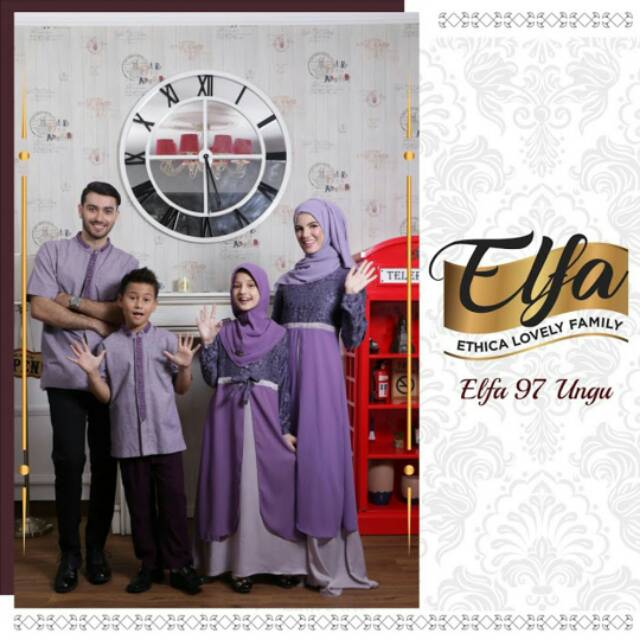 SARIMBIT ETHICA ELFA 97 UNGU (KAHFI 74, KAGUMI 127)