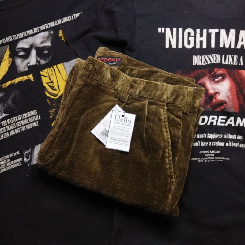 CORDUROY PANTS MONKEY SECOND