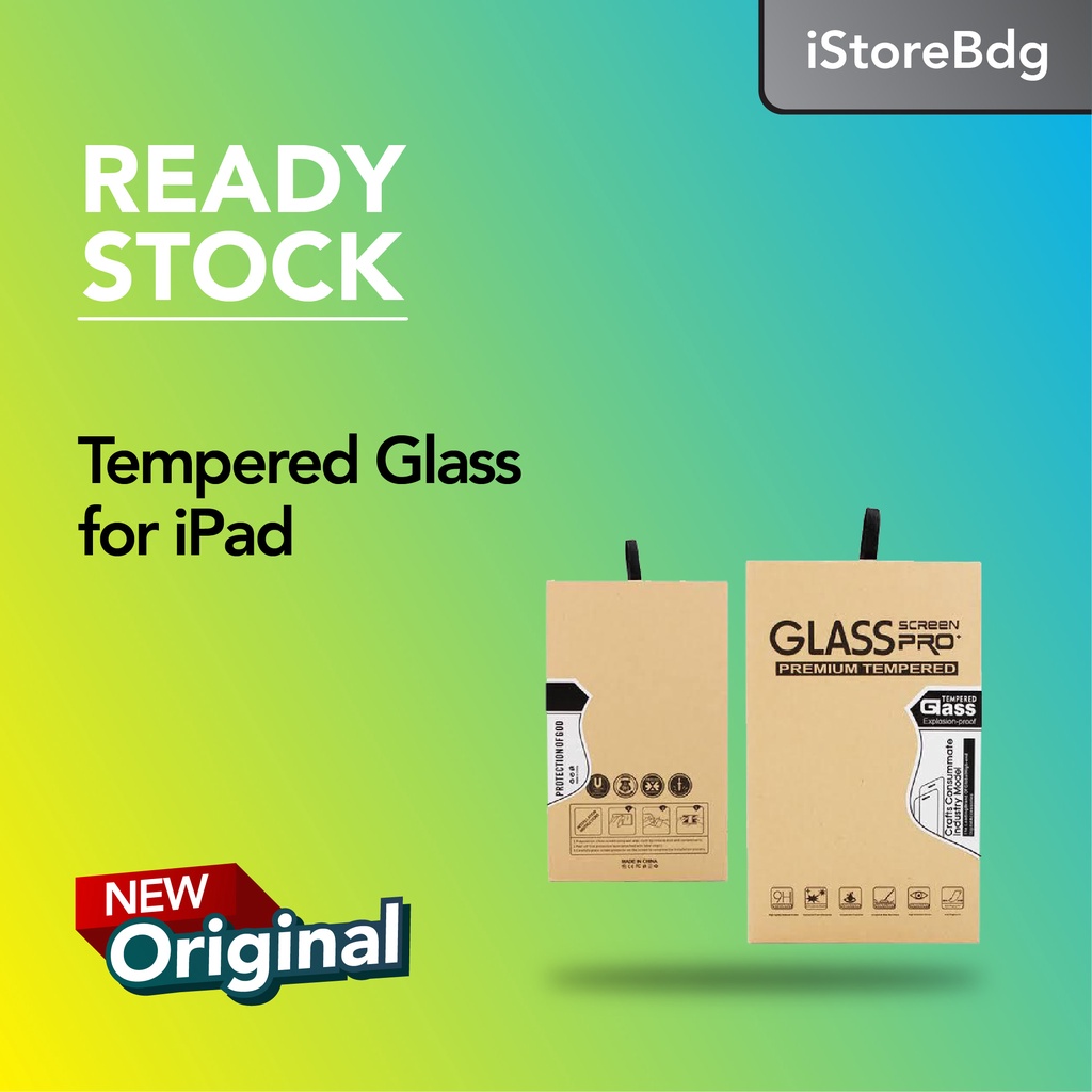 Tempered Glass Screen Protector for iPad 7 8 9 10.2 inch