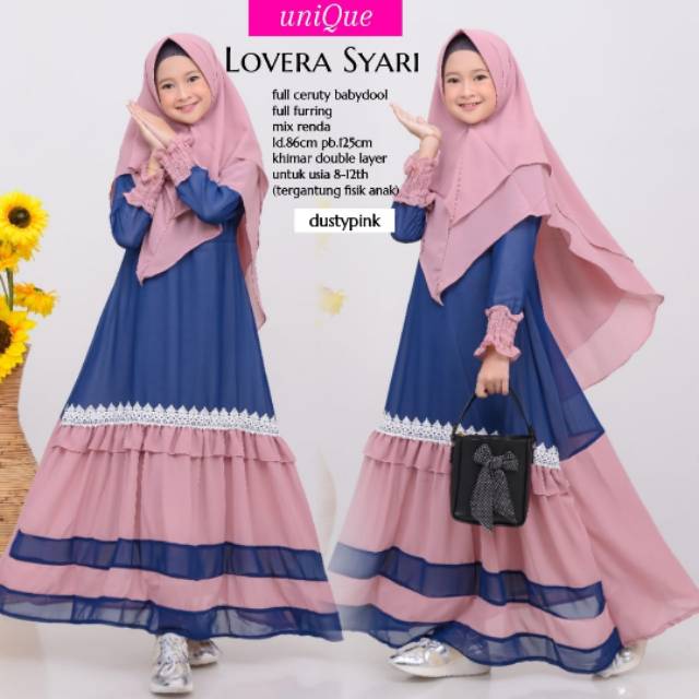 Oriby unique"lovera syari kids"