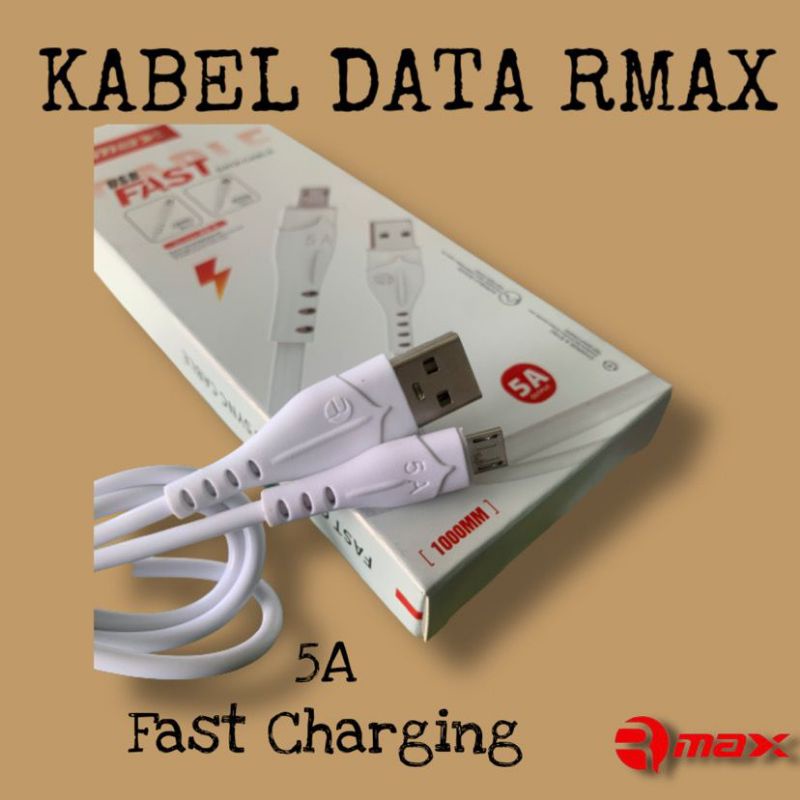KABEL DATA MICRO USB DAN TYPE C FAST SPEED CHARGING 5A PANJANG 100cm (R-MAX 5A)