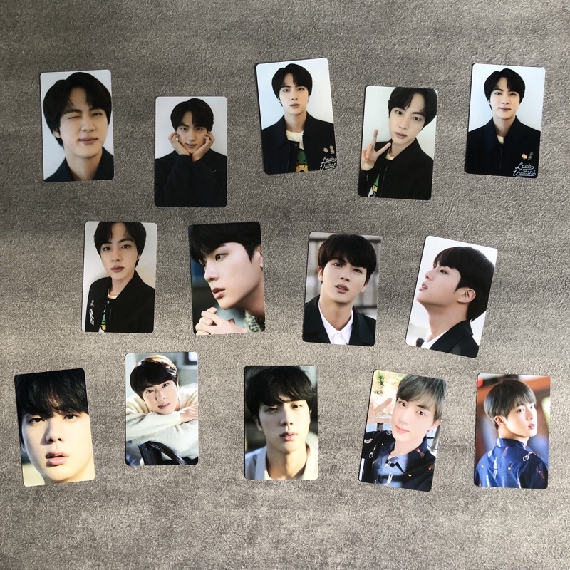 Jin BTS Dicon 101 102 Official Photocard Seokjin Sharing