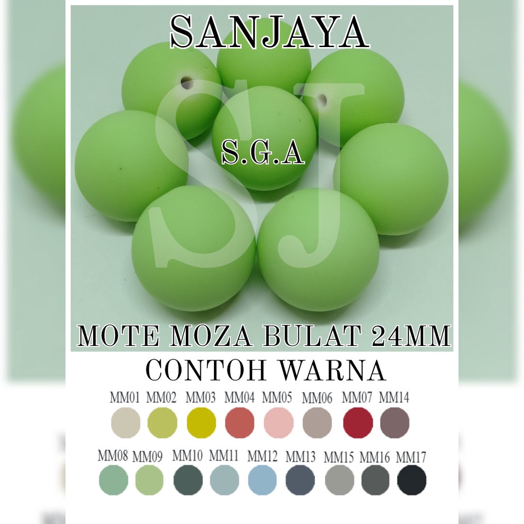 MOTE MOZA / MANIK BULAT / MANIK MOZA DOF / MANIK MOZA BULAT / MOTE MOZA BULAT 24MM