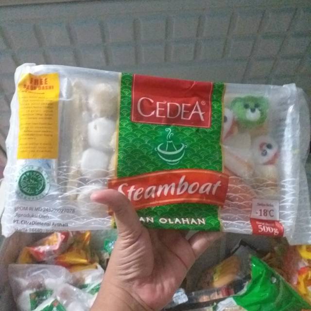 

Cedea steamboat 500gr