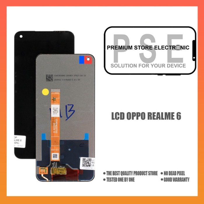 LCD Realme 6 / LCD Realme 7 ORIGINAL Fullset Touchscreen Garansi