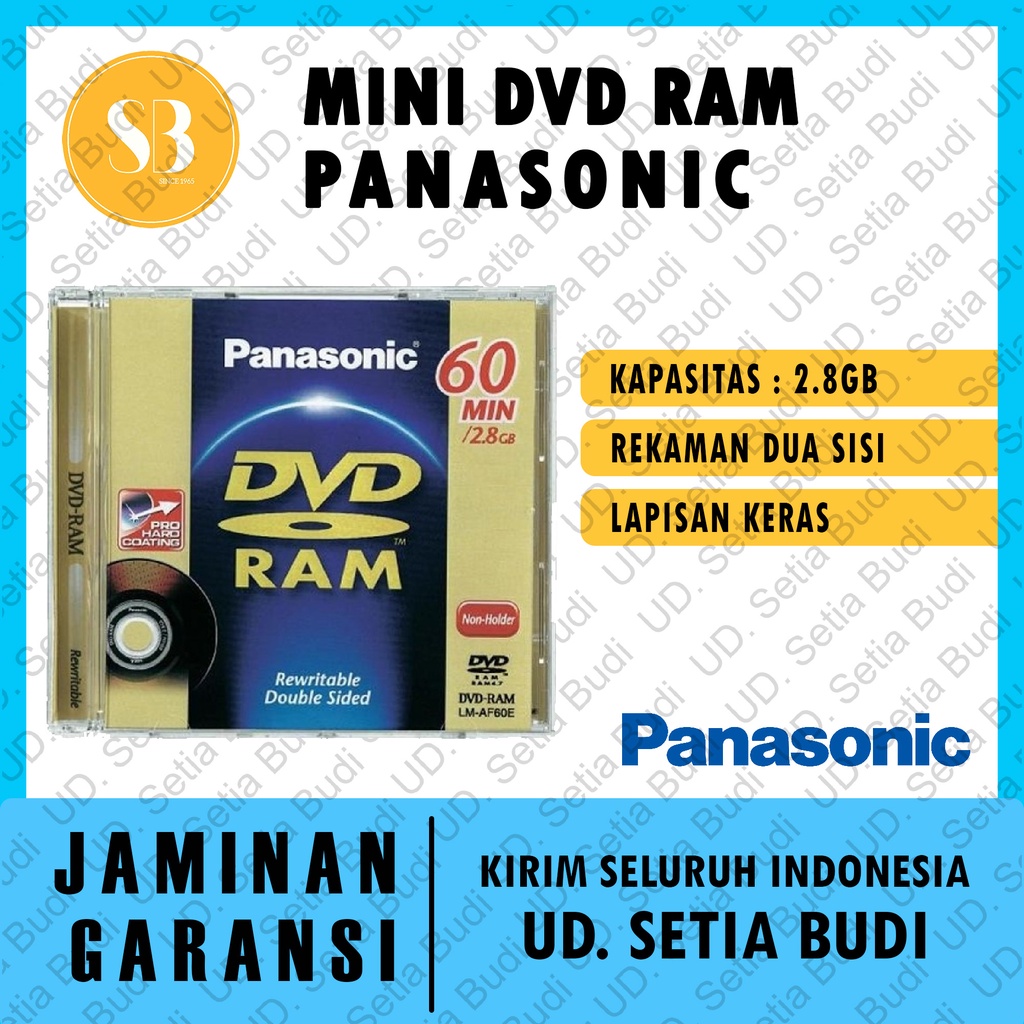 1 Pc Mini DVD RAM Panasonic