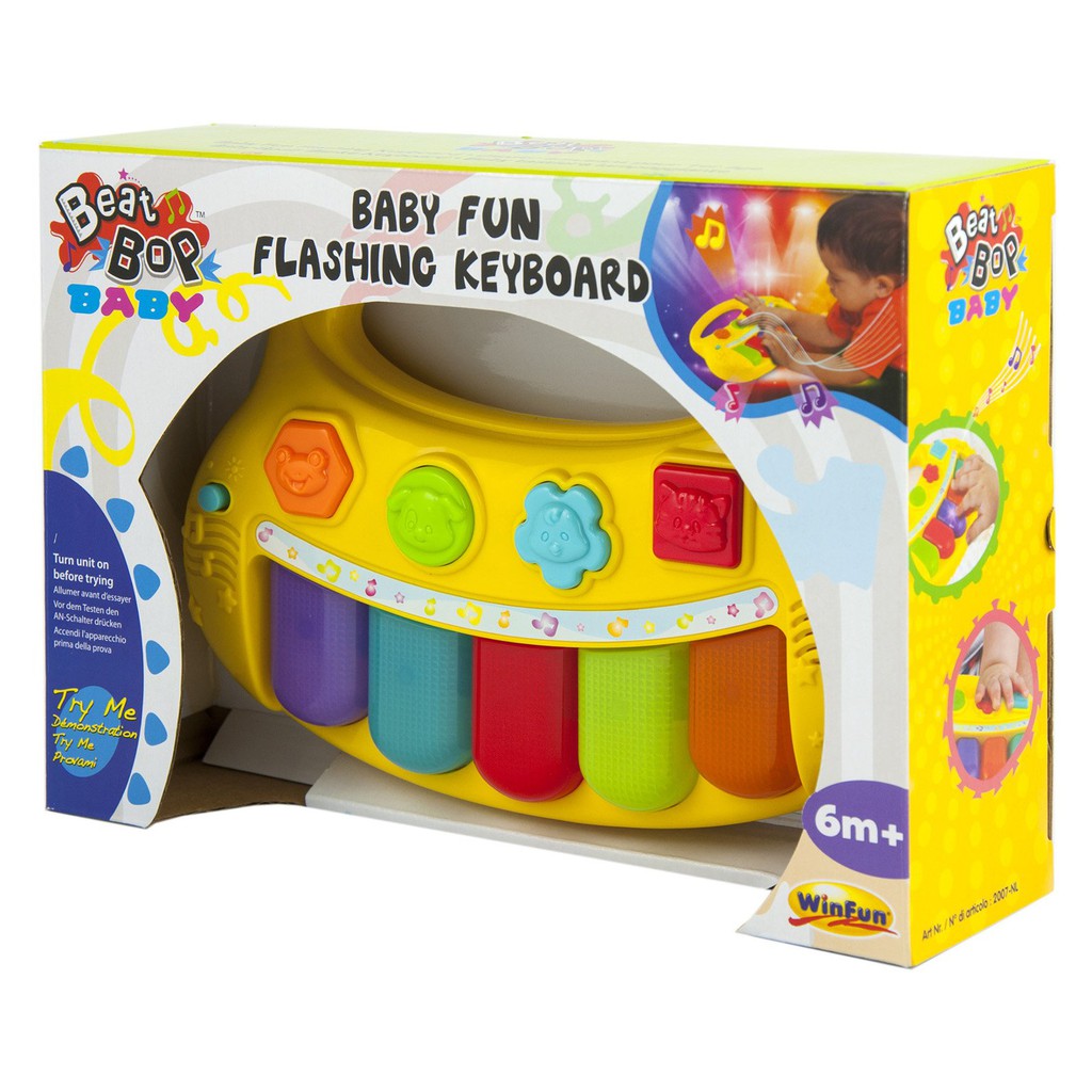 Winfun Baby Fun Flashing Keyboard 6m+