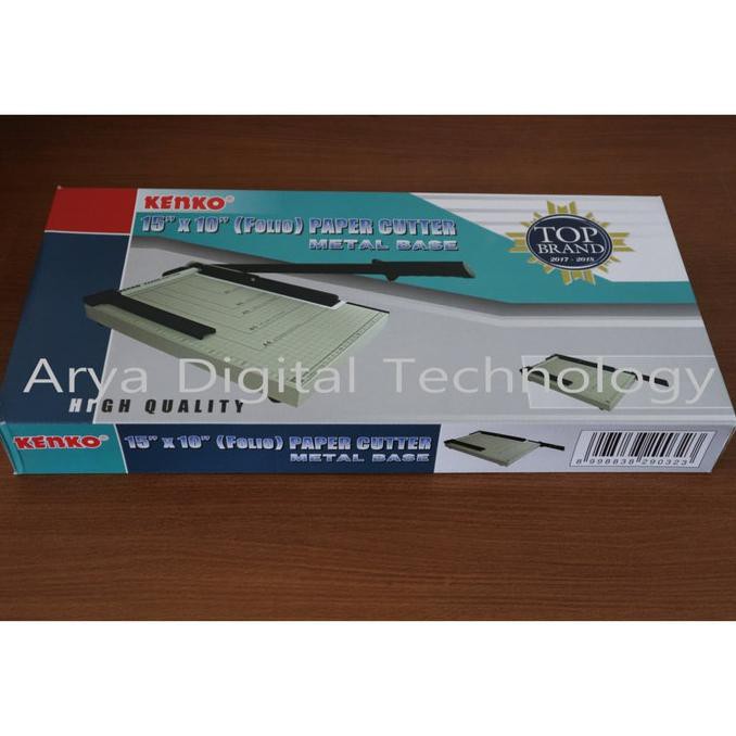 

Yang Dicari] Alat Pemotong Kertas Paper Cutter Trimmer Folio Kenko Murah Original