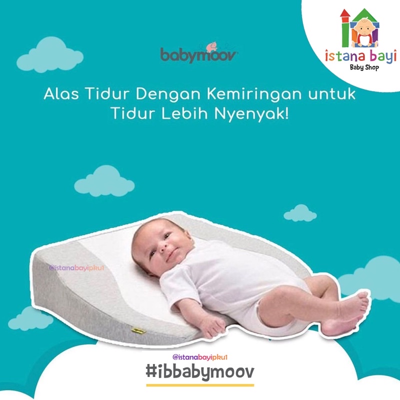 Babymovv Cosymat Smokey A050008/ Bantal Bayi / alas Tidur Anak