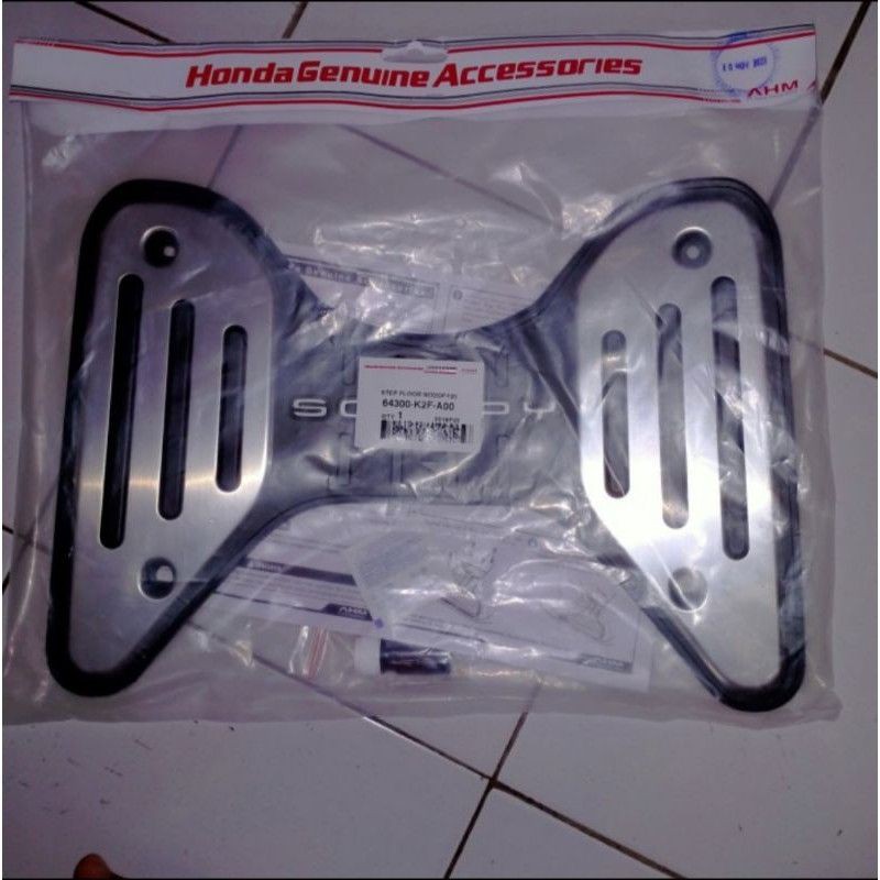 Karpet New Scoopy Esp 2020 2021 Rubber Step Floor Aksesoris Original Honda