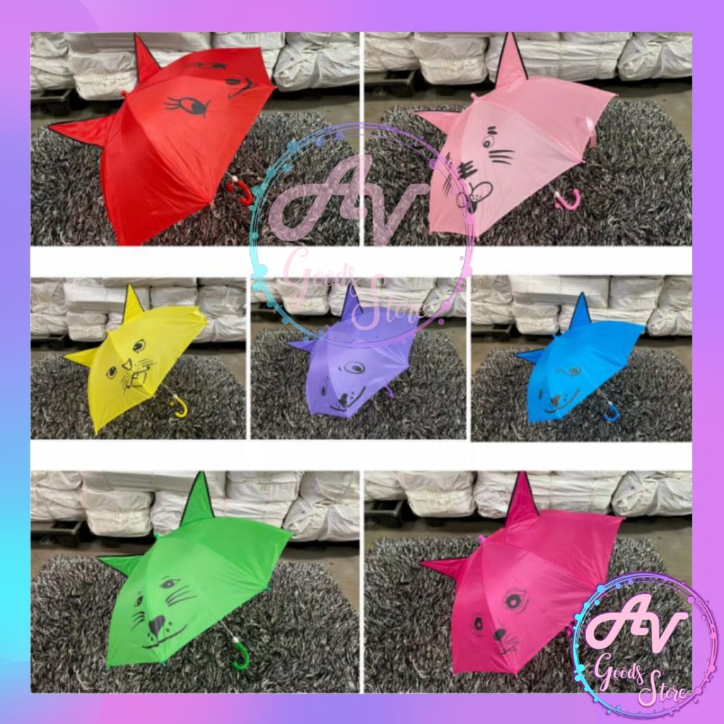 payung / payung anak / payung anak + kuping / payung anak + peluit / payung anak murah