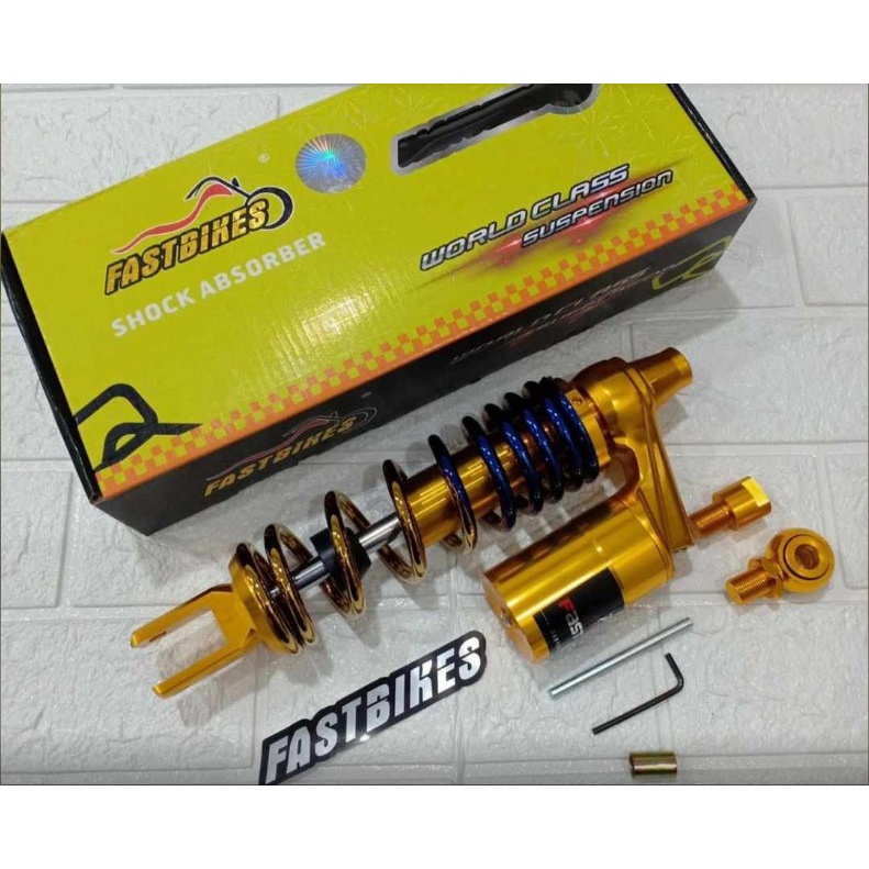 Shok  Shock Shockbreaker Belakang Tabung Bawah Fastbikes Twotone Ukuran 330mm Vario 125