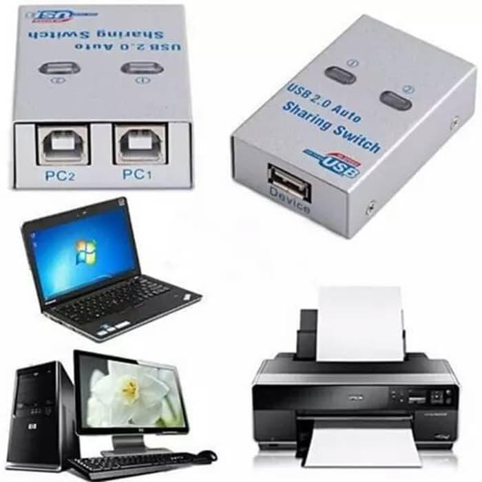 Trend-Universal USB Switch Printer Sharing USB Automatis 2 Port