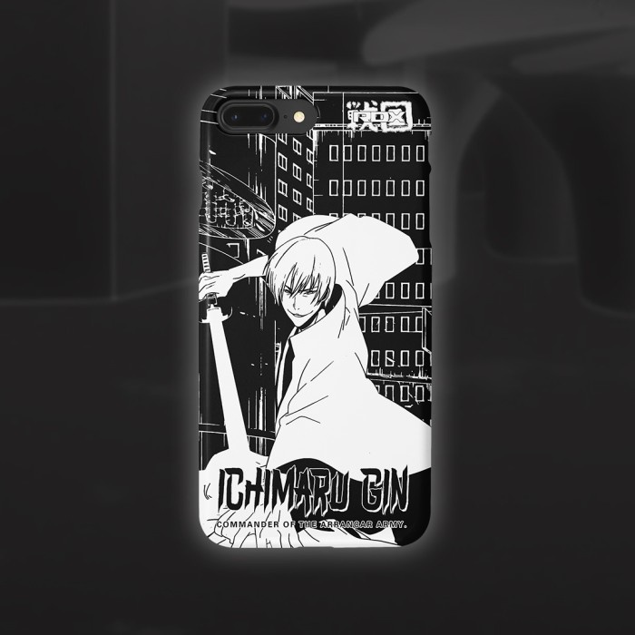 Ichimaru Gin Arrancar Ver. Bleach Anime Case Semua Tipe HP