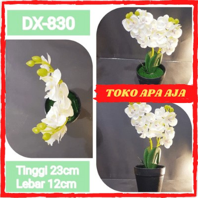 DX-830 Bunga Plastik Pajangan Bunga Palsu Dekorasi Kamar Bunga Hias Hiasan Kamar Hiasan Rumah A805