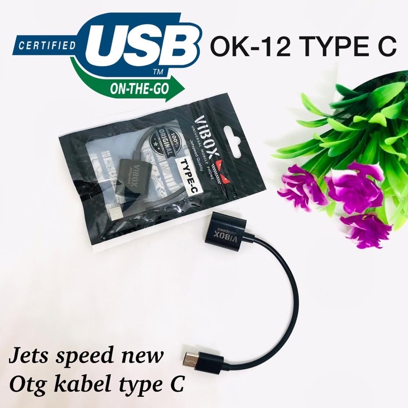 OTG KABEL TYPE C OK12 TYPE C VIBOX JETSPEED OTG KABEL VIBOX OK12 TYPE C