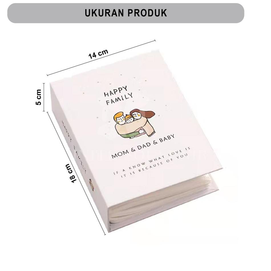 ✦STAR✦ Buku Album Foto Polaroid 4R / 3R Murah ALBUM FOTO ISI 100 PCS ALBUM FOTO BESAR PHOTOBOOK Anak