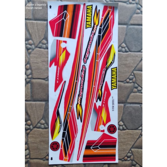 STRIPING JUPITER Z 2007-2008 VARIASI