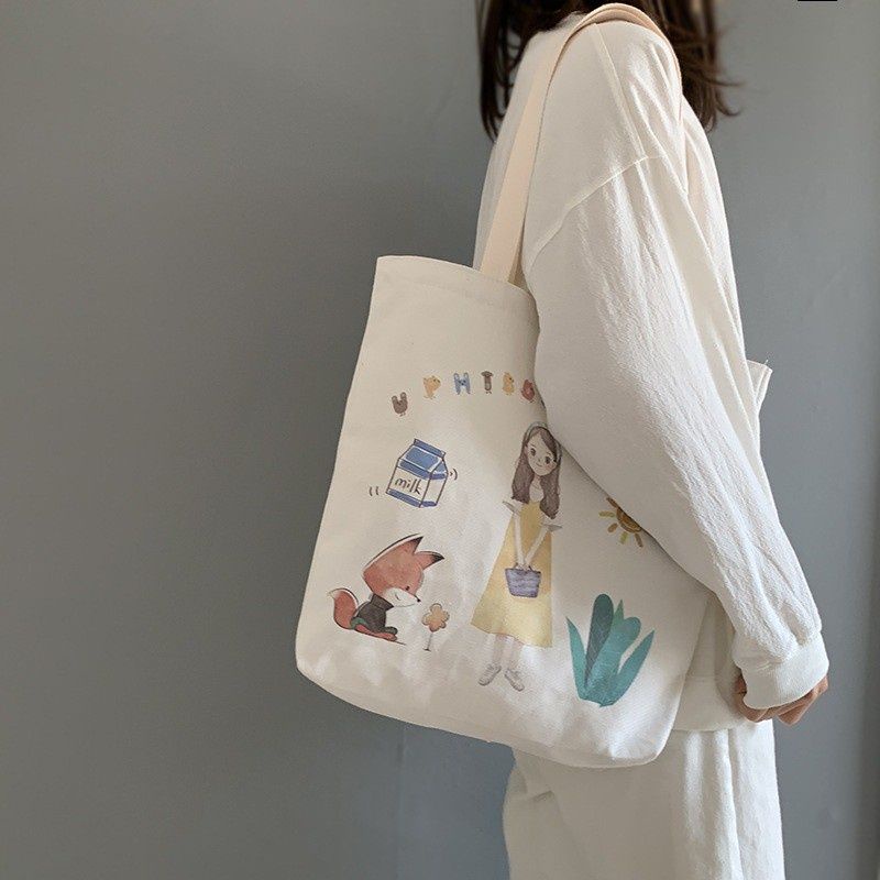 TOTE BAG LUCU-ART PRINTING PLANET-FULL COLLOR