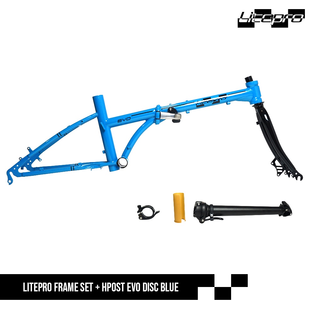 LITEPRO FRAME SET EVO DISCBRAKE FREE HANDLEPOST