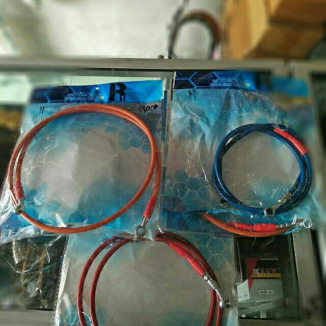 Kabel/Selang Rem Depan KLX 130cm