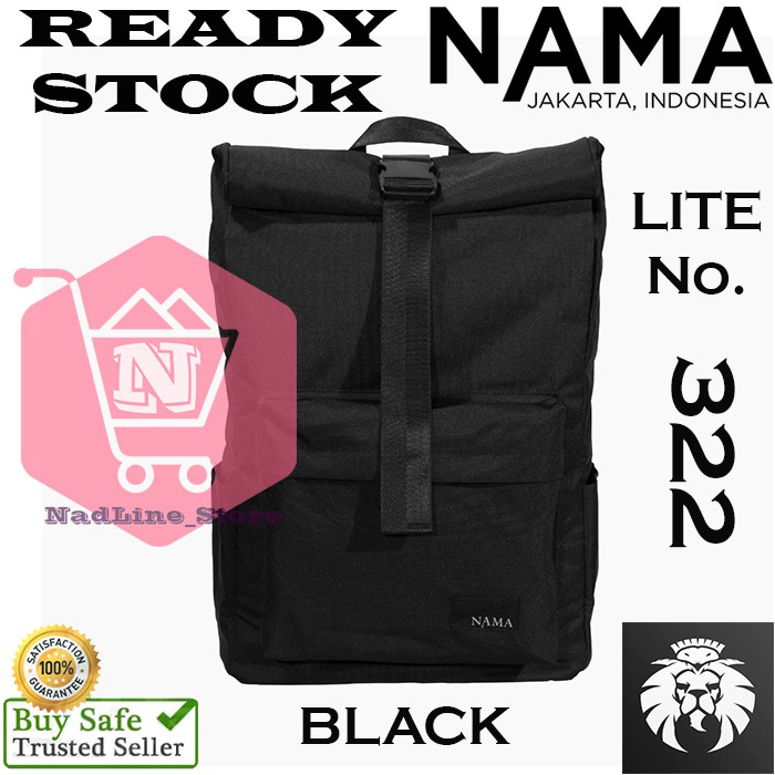 TAS RANSEL BACK PACK ANTI AIR WATER REPELLANT By NAMA STUDIOS LITE 322 ROLL TOP DESIGN BEST SELLERRR
