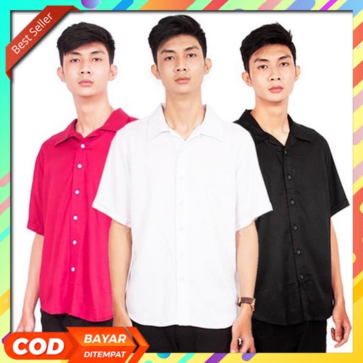 The Executive Kemeja Formal Lengan Panjang Slimfit Putih Fortklass Gramy Kemeja Polos Pria Lengan