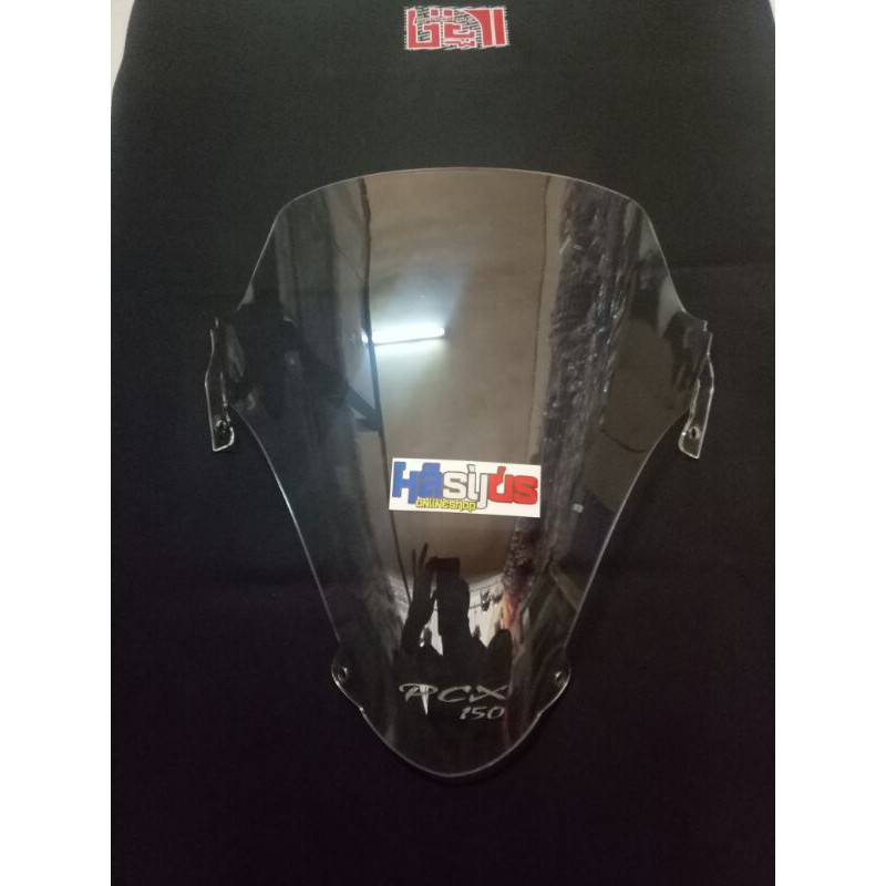 visor pcx 150 bahan tebel bening