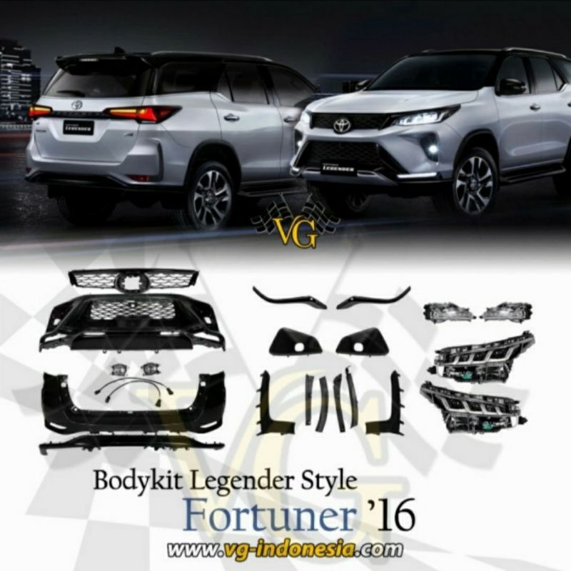 Bodykit fortuner legender