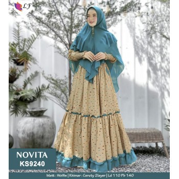 Novita Dress Set (Gamis Syari)