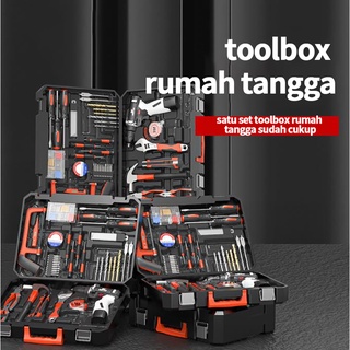 Jual Nanwei Hand Toolset Tool Kit Set Toolbox Cordless Drill Set