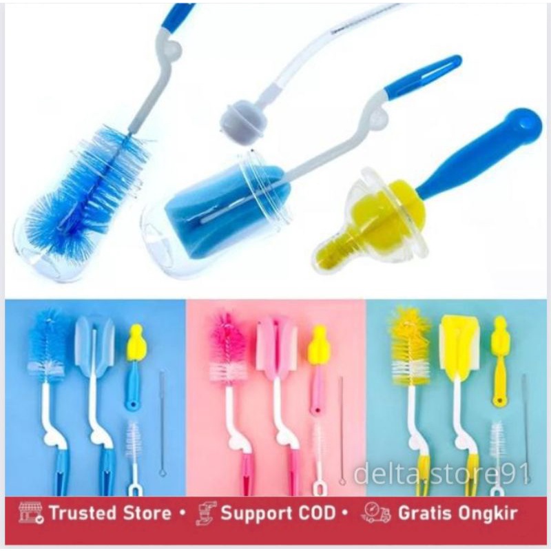 

Navi_Lezatoz Sikat Botol Bayi Isi 5 Pcs