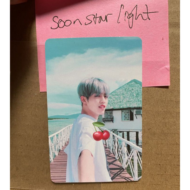 Seventeen scoups teen age green photocard pc ta seungcheol